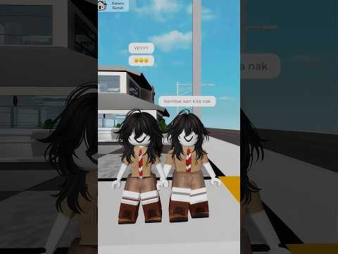 My mother's intention is to imitate Aldan's avatar in Brookhaven #roblox #robloxindonesia