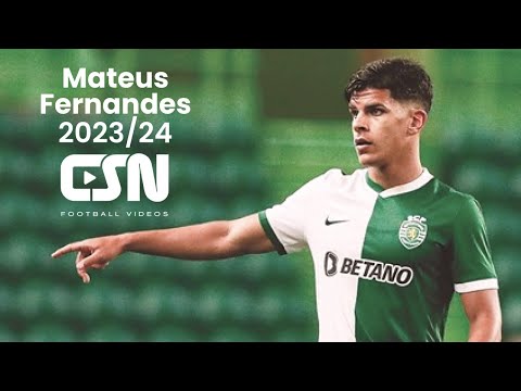 Mateus Fernandes (Sporting CP) - Goals, Skills & Assists 2023/24 | HD