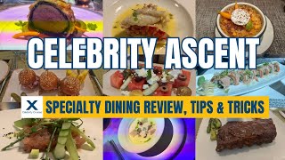 Specialty Dining on Celebrity Ascent: which restaurants really shine?