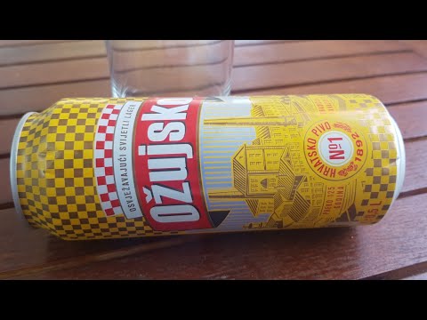 Ožujsko Pivo Beer Croatia Unboxing 2021