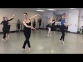 Adult Ballet Center Combination