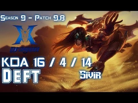 KZ Deft SIVIR vs KAI'SA ADC - Patch 9.8 KR Ranked
