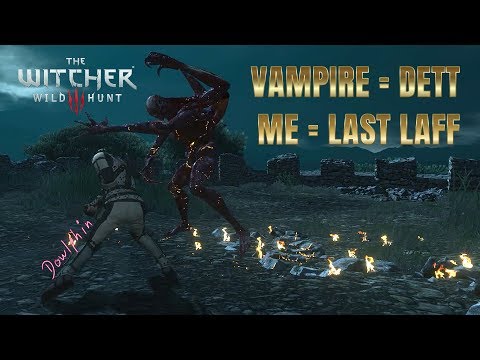 Witcher 3 - I Finished Dettlaff With My Bare Hands!