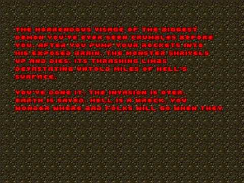 Doom 2 (1994) Ending