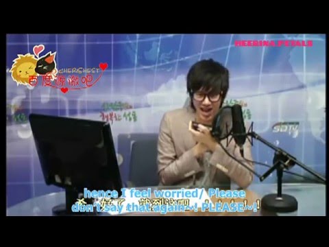 ENG   120224 Heechul's Sungdong Cafe   Siwon's phone call   and called Heechul Chagi CUT