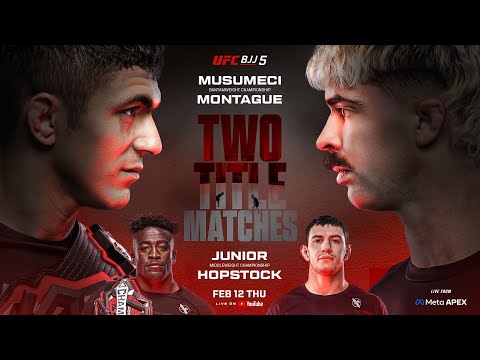 UFC BJJ 5: Musumeci vs Montague | Full Event