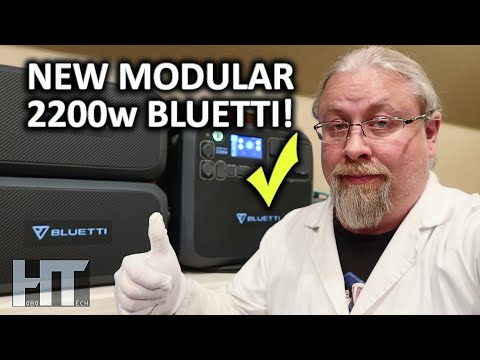 BLUETTI AC200Max 2200w Solar Generator With B230 LiFePO4 Modular Battery Introduction!