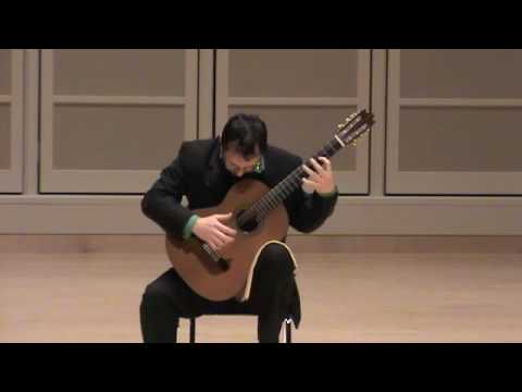 Guido Sanchez-Portuguez plays Canticum by Brouwer