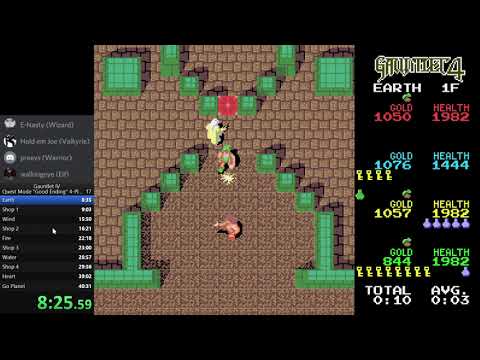 Gauntlet IV - 4-players in 38:44