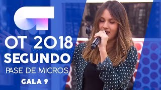 "NEXT TO ME" - SABELA | SEGUNDO PASE DE MICROS GALA 9 | OT 2018