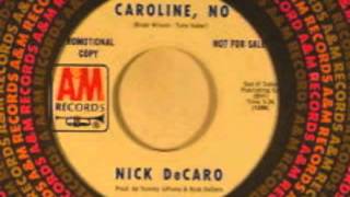 Nick DeCaro - Caroline No