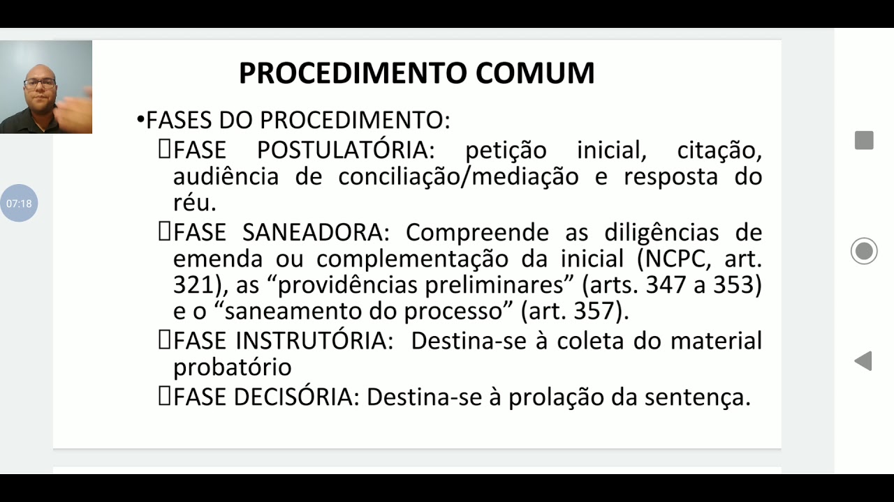 Processo Civil - Petição Inicial - Parte 1