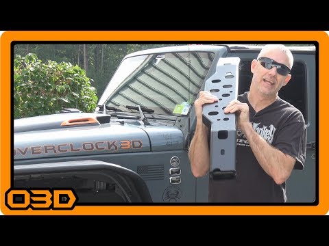 Rock Hard 4X4 Transmission Crossmember - RH-9061 - Install & Factory Removal 2015 Jeep Wrangler JK