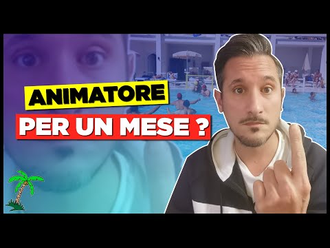 POSSO FARE L'ANIMATORE TURISTICO PER 1 SOLO MESE?