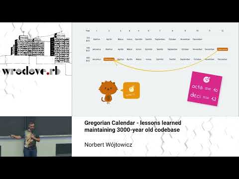 8. Norbert Wójtowicz - Gregorian Calendar - wroc_love.rb 2025