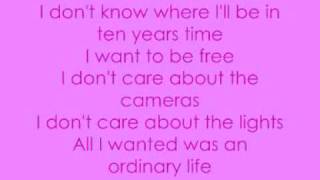An Ordinary Life by Amy MacDonald with lyrics