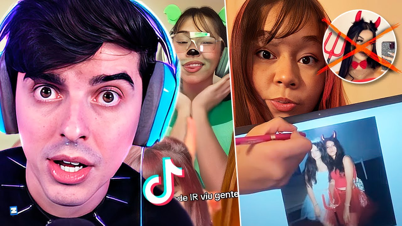 A briga das tiktokers por causa de fantasia de Halloween