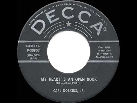 1959 HITS ARCHIVE: My Heart Is An Open Book - Carl Dobkins Jr. (a #1 record)