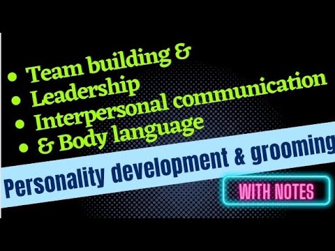 Personality development Definition and traits Types of personality Personality disorders bba