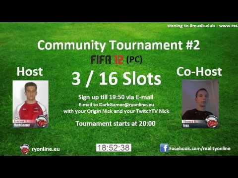 rYo!TV Live - Community Fifa 12 Tournament #2 - 8 / 9
