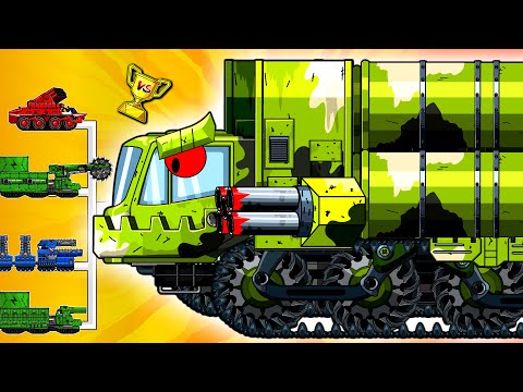 Ultimate Tank Tournament! Giant Missile Monster vs All Tanks