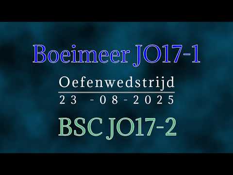 Boeimeer JO17-1 - BSC JO17-2   -   5-1!