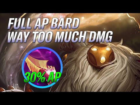 *INSANE* DEAL 30% OF YOUR AP EVERY HIT! FULL AP BARD IS THE WAY! BARD WILD RIFT GAMEPLAY