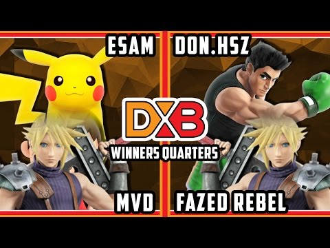 DXB 2017 SSB4 - PG | ESAM & PG | MVD Vs. Don.hsz & Fazed Rebel - WQ - Smash Wii U