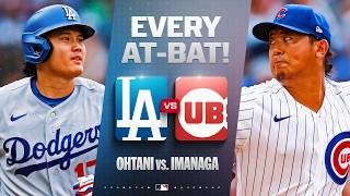 EVERY PITCH between Shohei Ohtani and Shota Imanaga ???????? Japanese stars face off!