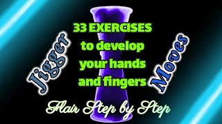 💪33 exercises to develop your hands and fingers✌️Jigger moves