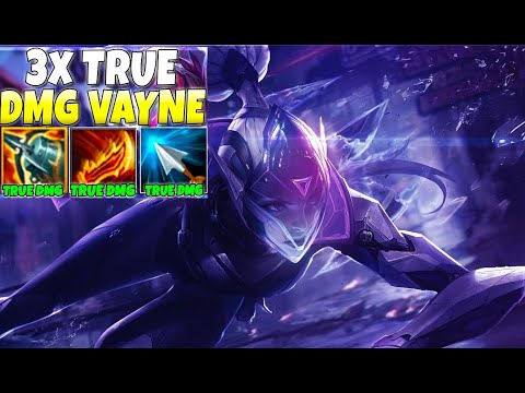 VAYNE DOES 3x TRUE DAMAGE NOW BUSTED! - Season 11