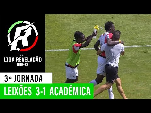Liga Revelação: Leixões SC 3 - 1 Académica de Coimbra