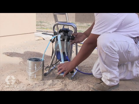 How to set up, use, clean and repair the GX21 paint sprayer