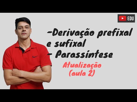 Derivação prefixal/sufixal e parassintética - Atualização da Aula 2 - Formação das Palavras