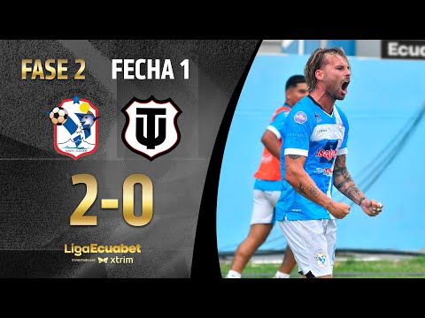 FULL SUMMARY: MANTA 2-0 T. UNIVERSITARIO l ECUABET LEAGUE SERIES A PHASE 2 - DATE 1