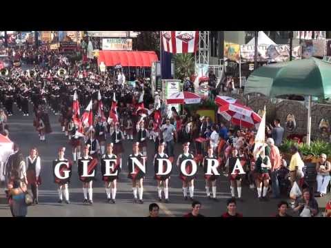 Glendora HS Tartan Band & Pageantry - Scotland the Brave - 2013 Los Angeles County Fair