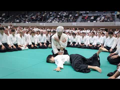 Aikido Class: Moriteru Ueshiba Doshu - 12th IAF Congress in Takasaki