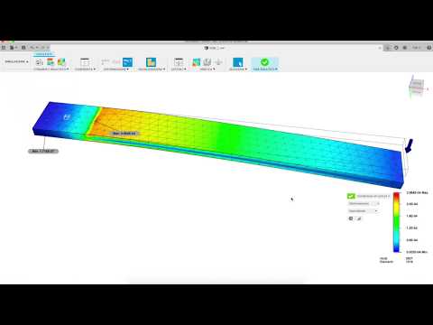Fusion 360 Lezione 38 - Analisi Statica Intro