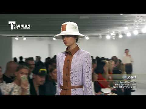 Loewe Ready-to-Wear Paris Fashion Week Spring/Summer 2018 FTV