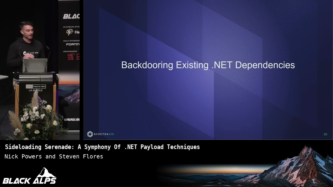 BlackAlps (2023) — Sideloading Serenade: A Symphony Of .NET Payload Techniques