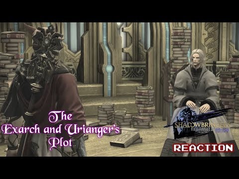 The Exarch and Urianger's Plot - Krimson KB Reacts - FFXIV Shadowbringers Reaction