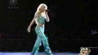 Christina Aguilera Ven Conmigo Caracas Pop Festival 2001