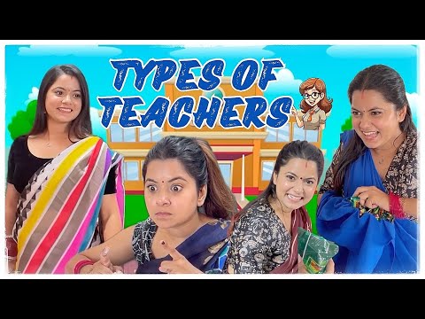 Types of teachers in School 🏫 #shorts #ytvideo #sejalgaba #teacherlife #school