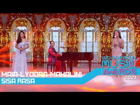 KOLABORASI YANG SANGAT CANTIK MAIA - LYODRA - MAHALINI "SISA RASA" | INDONESIA MUSIC AWARDS 2021