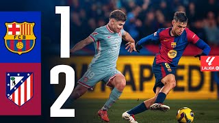 [벳조이] FC BARCELONA 1 vs 2 ATLÉTICO MADRID | LALIGA 2024/25 MD18