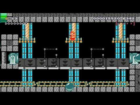 Super Mario Maker - Puzzle Mansion Escape 13