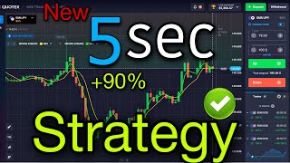 5 sec strategy  pocket option | 98% win ratio in OTC / simple binary hack trick