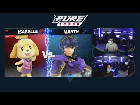 PURE Smash #28 Winners Quarters - B-Rice (Isabelle) vs. Stretch (Marth)