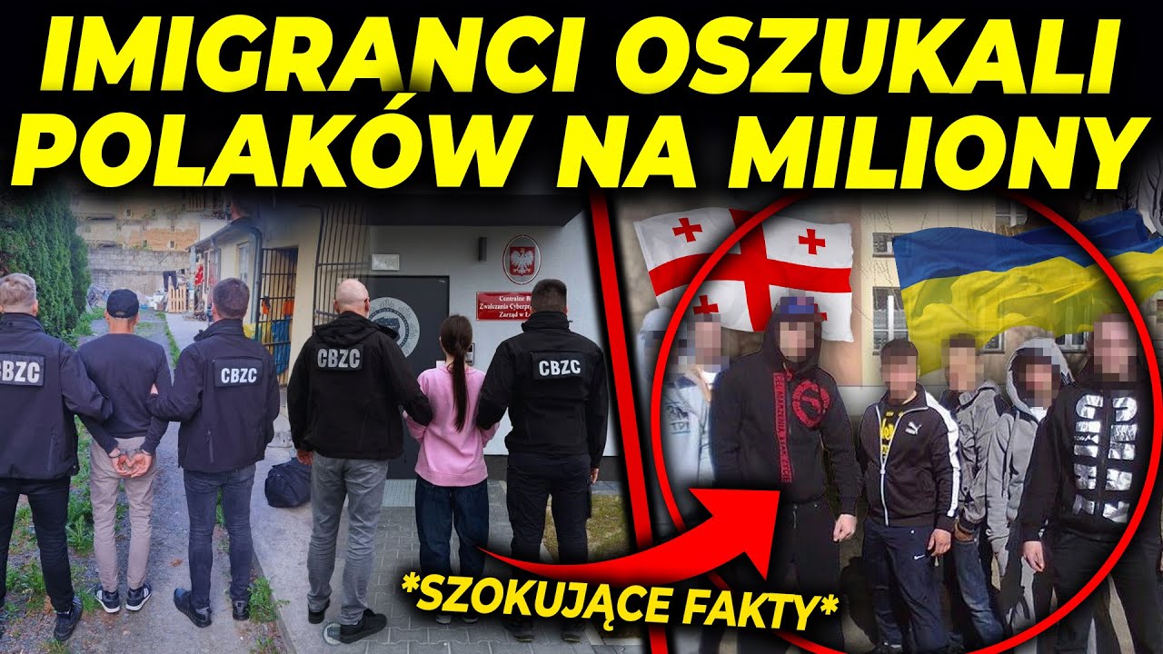 GANG IMIGRANTÓW MASOWO OKRADAŁ POLAKÓW!