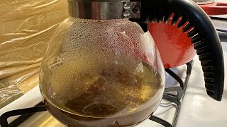 Boiling Mullein Leaf Tea 🍃🫖☕️